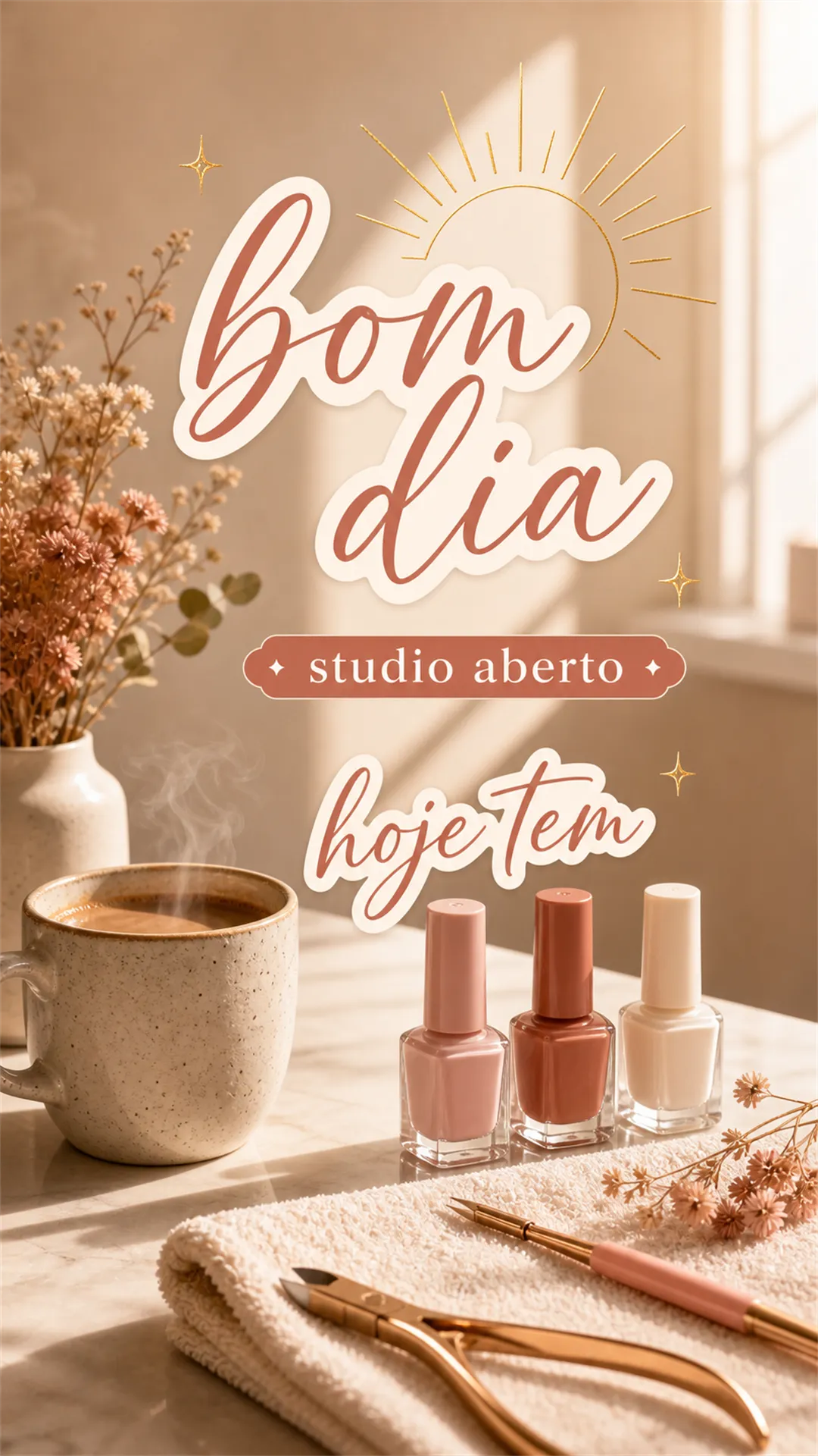 Story profissional montado com figurinhas do pack