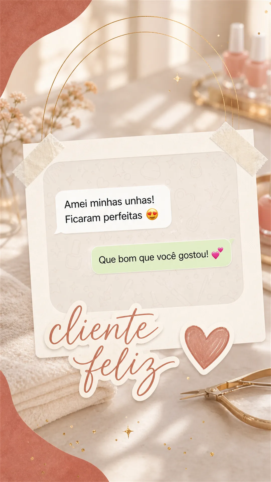 Story profissional montado com figurinhas do pack