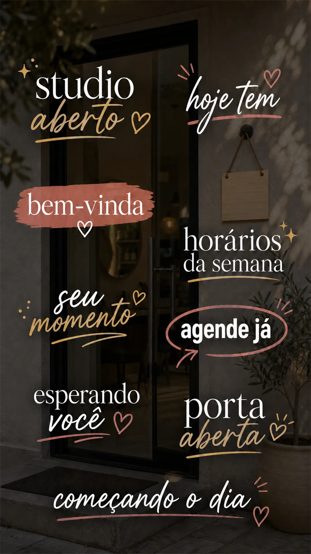 Story real cheio de figurinhas do pack sobre foto do dia a dia